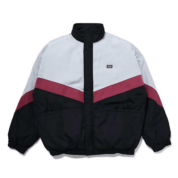 CHALLENGER/NYLON RUNNER JACKET（GRAY/BLACK）［ナイロンランナーJKT