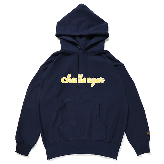 画像: CHALLENGER/90'S LOGO HOODIE（NAVY）［プルオーバーパーカー-22秋冬］