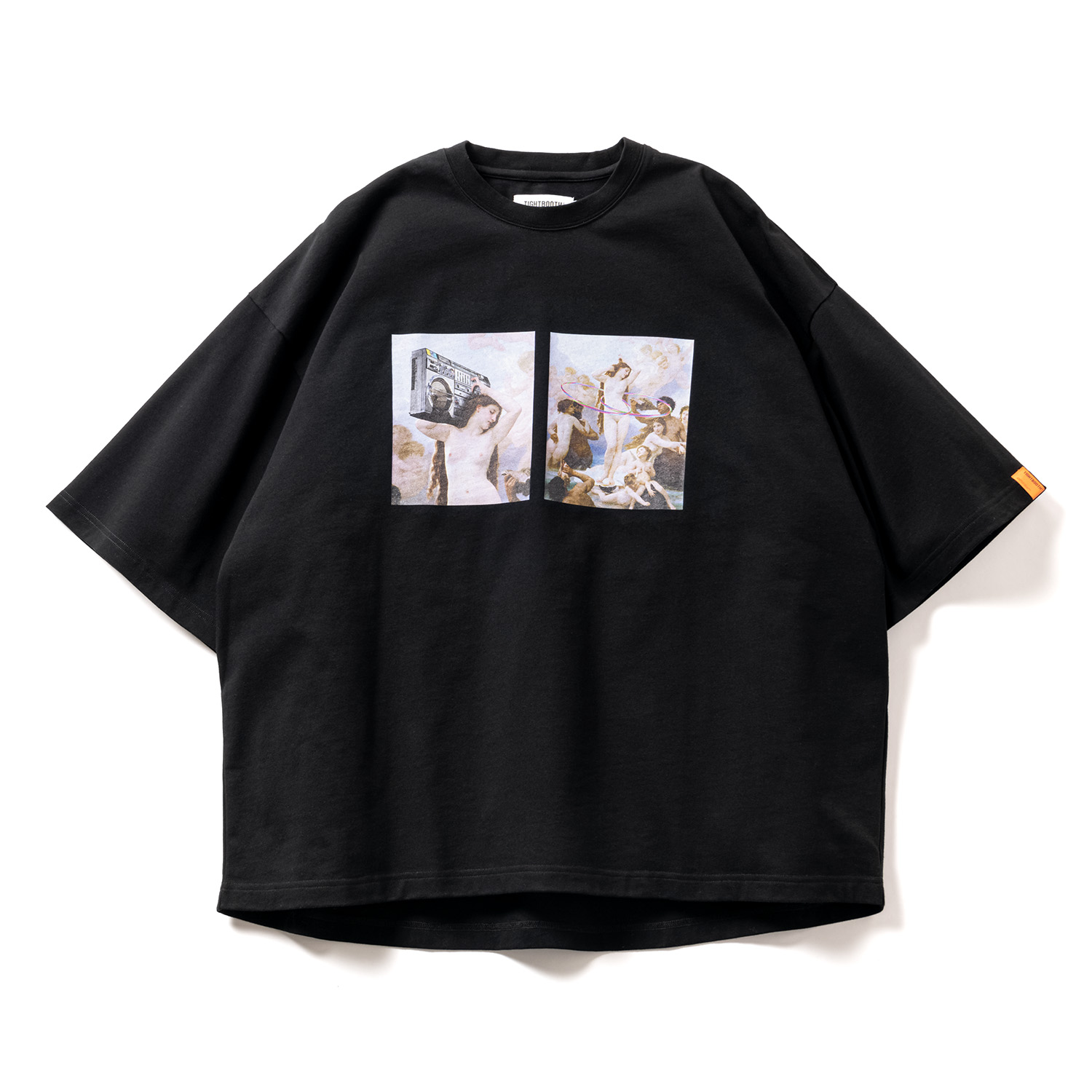 TIGHTBOOTH/DO THE RIGHT THING T-SHIRT（Black）［プリントT-22夏］ - JONAS