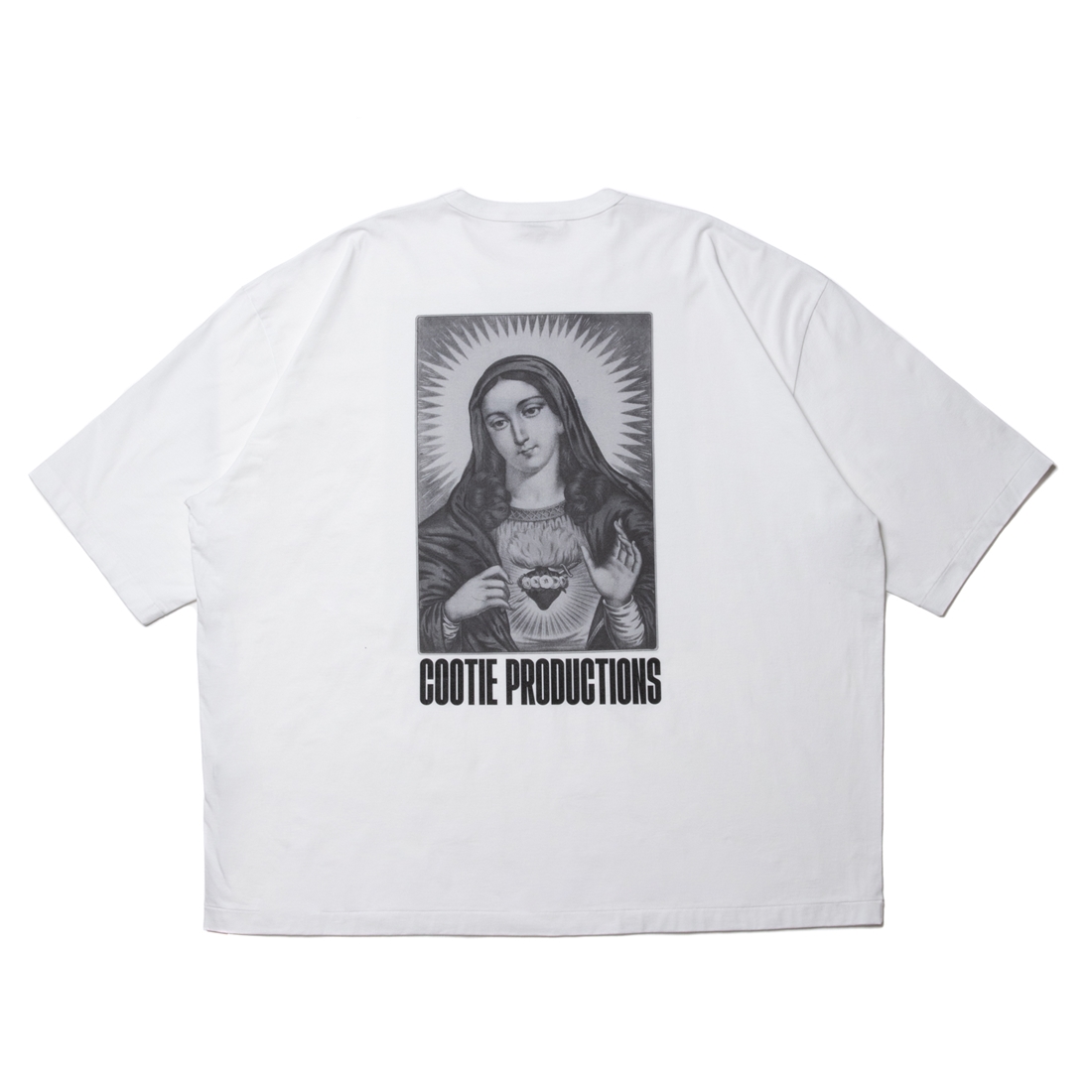 COOTIE PRODUCTIONS/Print Oversized S/S Tee（MARY）（Off White ...