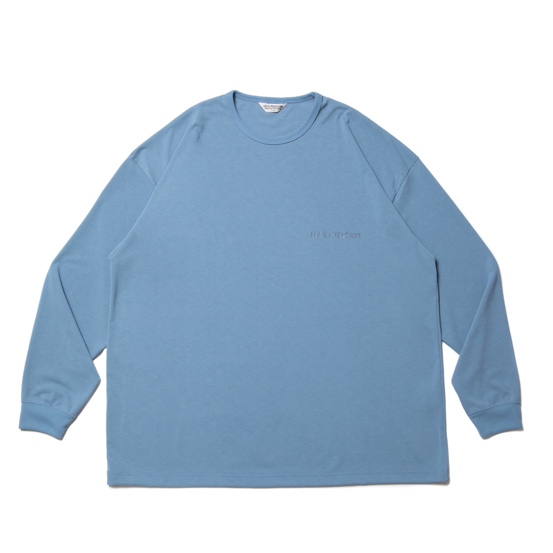 COOTIE PRODUCTIONS/Dry Tech Jersey Oversized L/S Tee（Smoke Blue ...