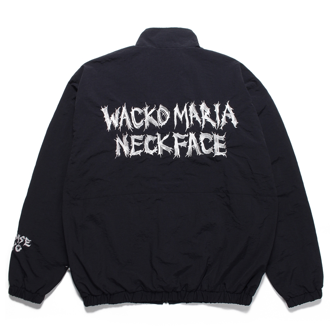 WACKO MARIA/NECKFACE / TRACK JACKET（BLACK）［トラックJKT-22秋冬 