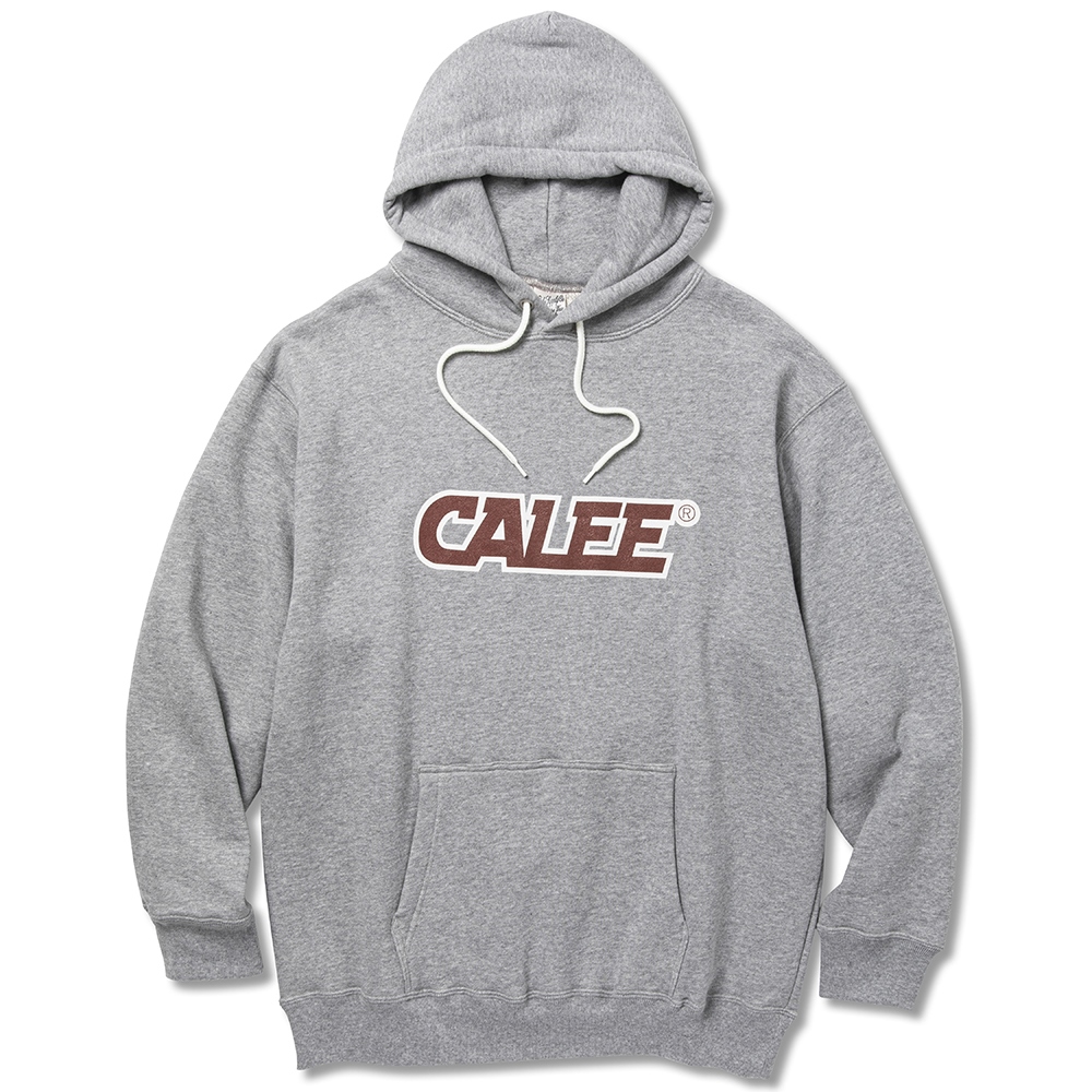 CALEE/CALEE Univ. pullover hoodie（Gray）［プルオーバーパーカー-22 ...