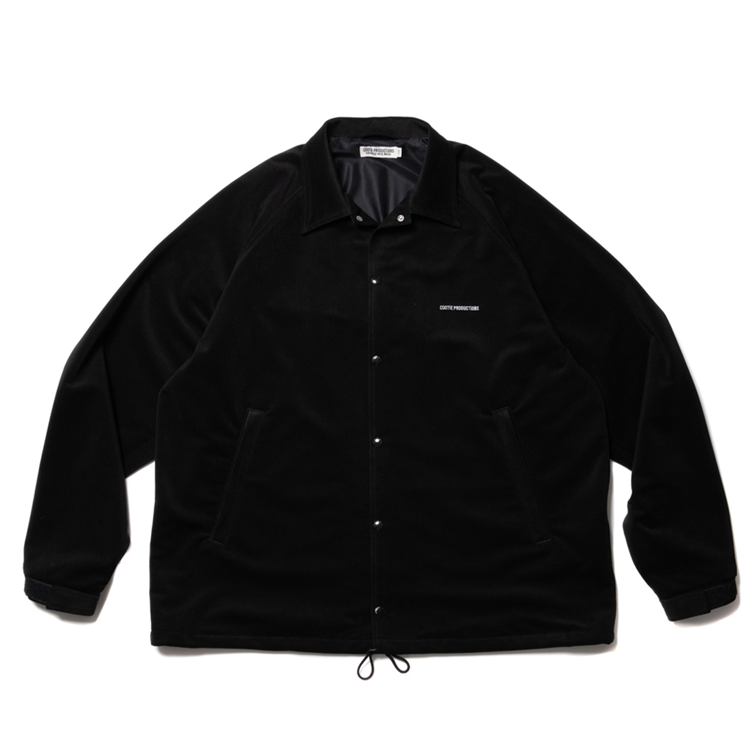 COOTIE PRODUCTIONS/Polyester Corduroy Coach Jacket（Black ...