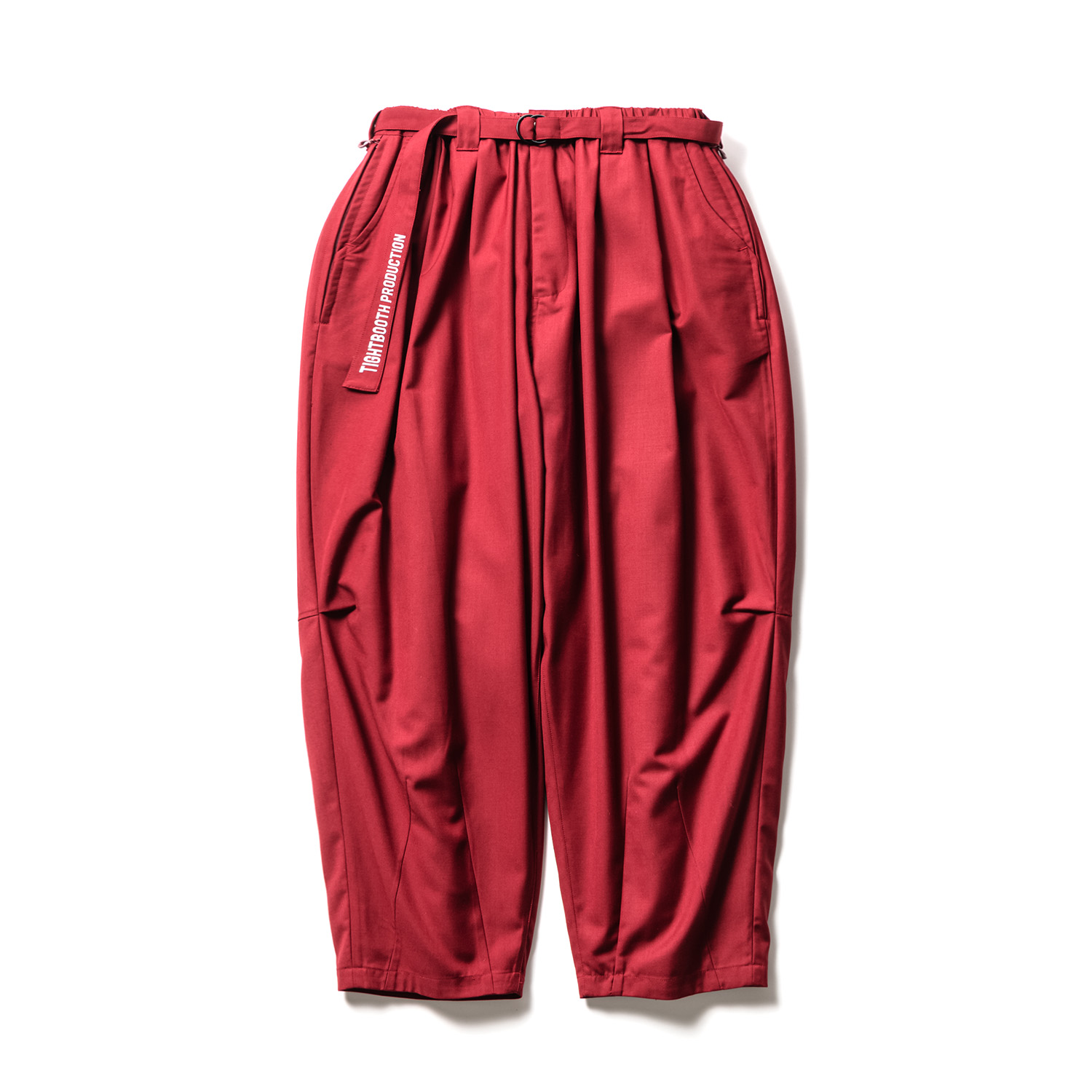 リニューアル TIGHTBOOTH - BALLOON SLACKS Burgundy - パンツ