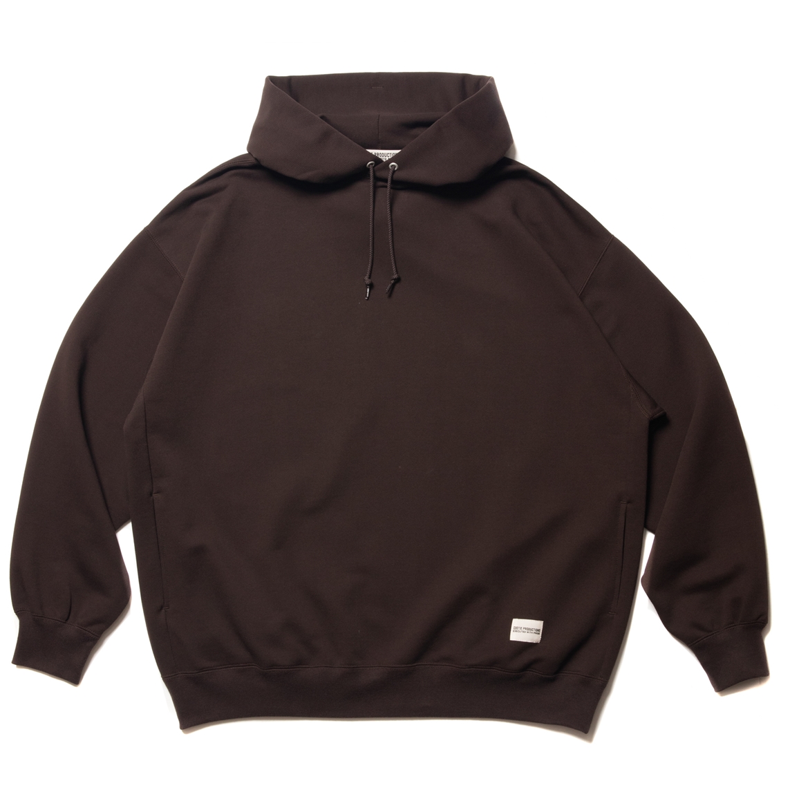 画像: COOTIE PRODUCTIONS/Inlay Sweat Hoodie（Brown）［インレイスウェットフーディー-22秋冬］