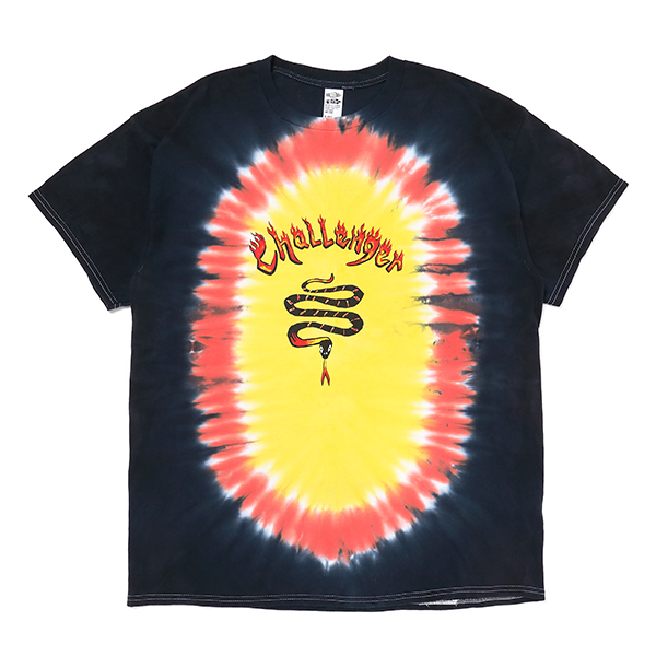 CHALLENGER/TIE DYE BURNING SNAKE TEE（TIE DYE）［タイダイT-23春夏 