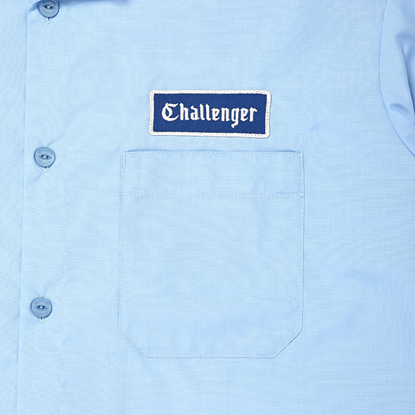 CHALLENGER/L/S WORKER SHIRT（SAX）［ワーカーシャツ-23春夏］ - JONAS