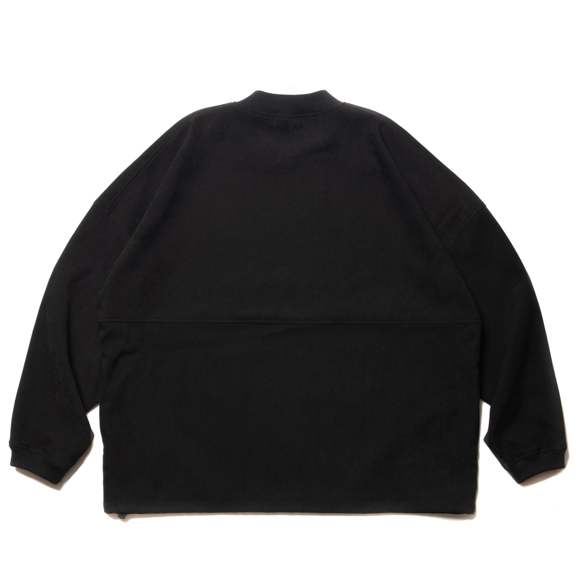 COOTIE PRODUCTIONS/Polyester Velour Football L/S Tee（Black ...