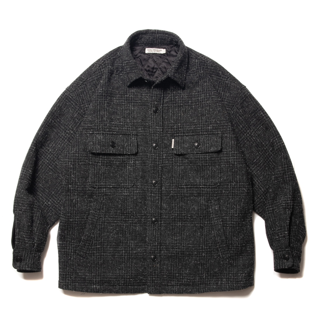 COOTIE PRODUCTIONS/Glen Check Wool CPO Jacket（Glen Check ...