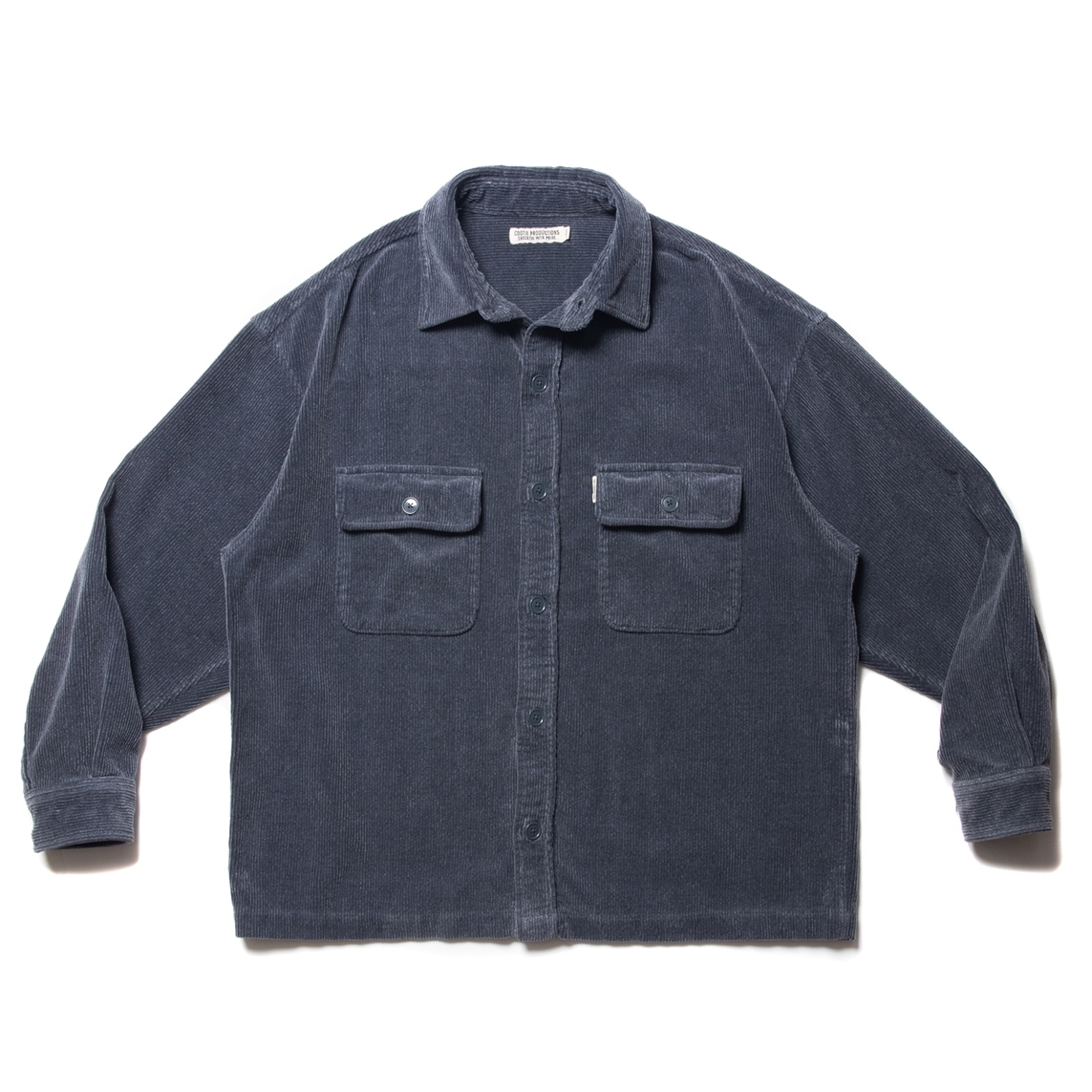 COOTIE PRODUCTIONS/Twisted Heather Corduroy CPO Jacket（Gray ...