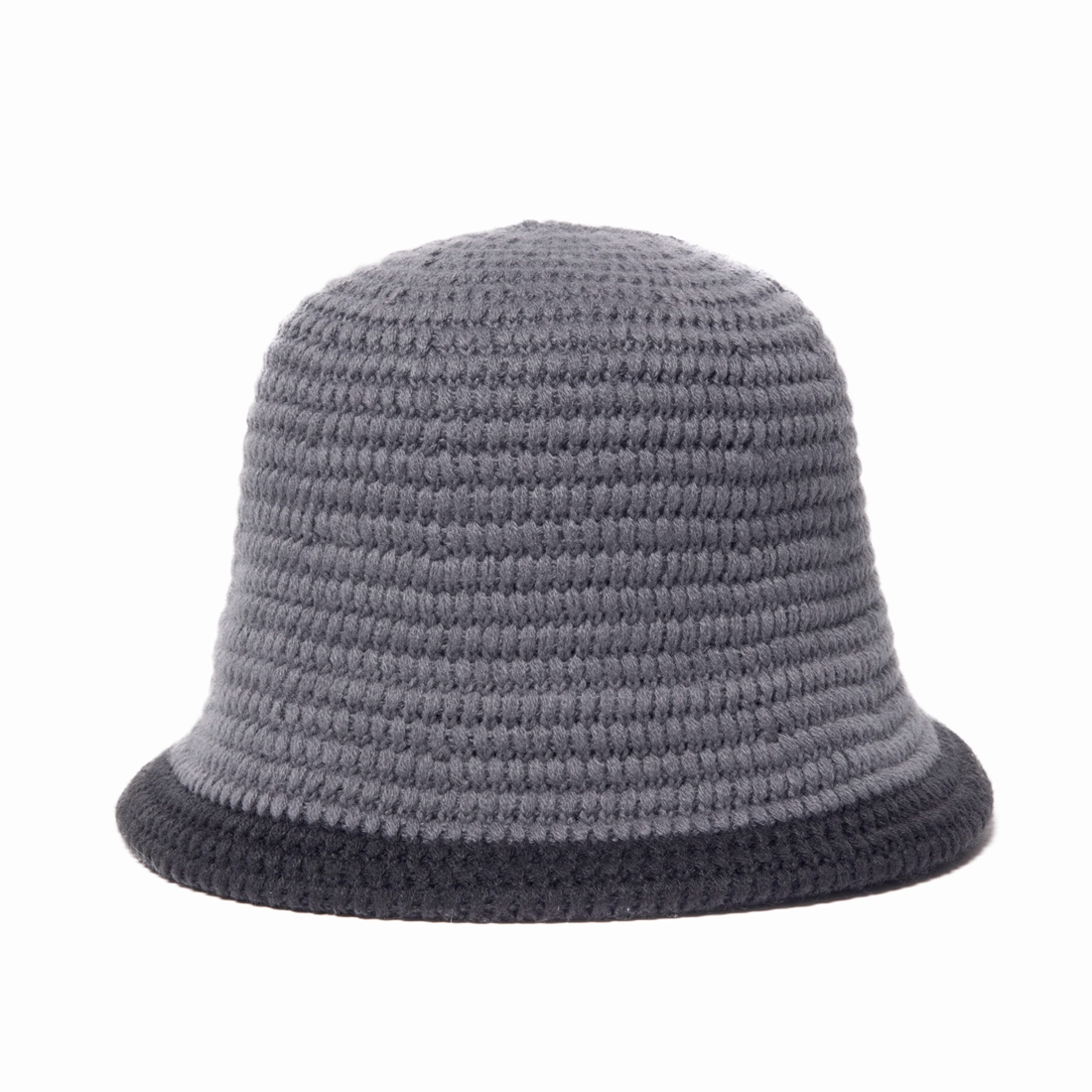 COOTIE PRODUCTIONS/Knit Crusher Hat（Gray Line）［ニット 