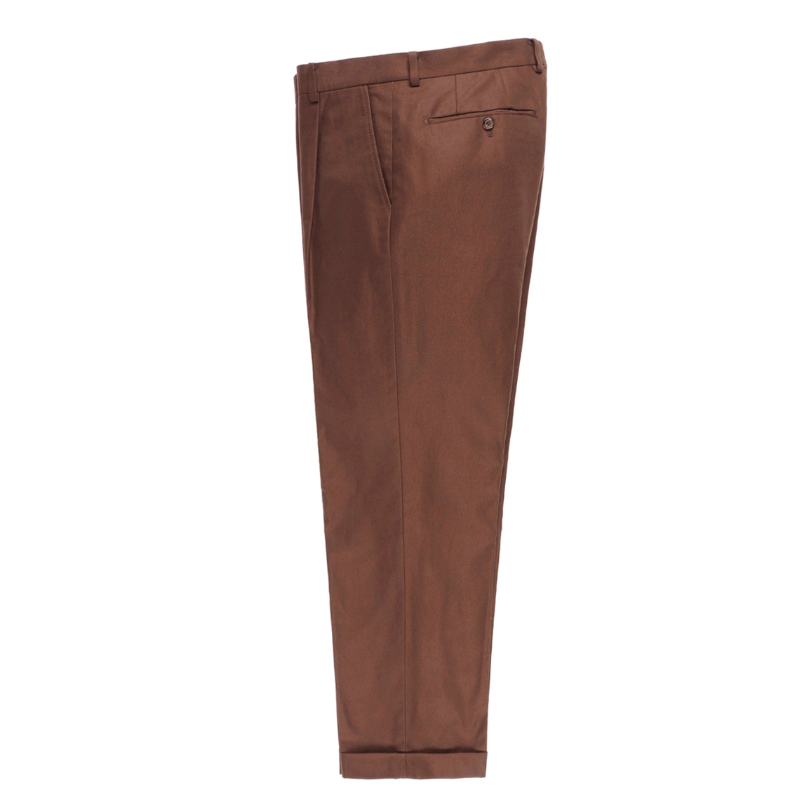 画像: WACKO MARIA/PLEATED TROUSERS（TYPE-1）（BROWN）［ワンタックT/Cスラックス(TYPE-1)-23春夏］