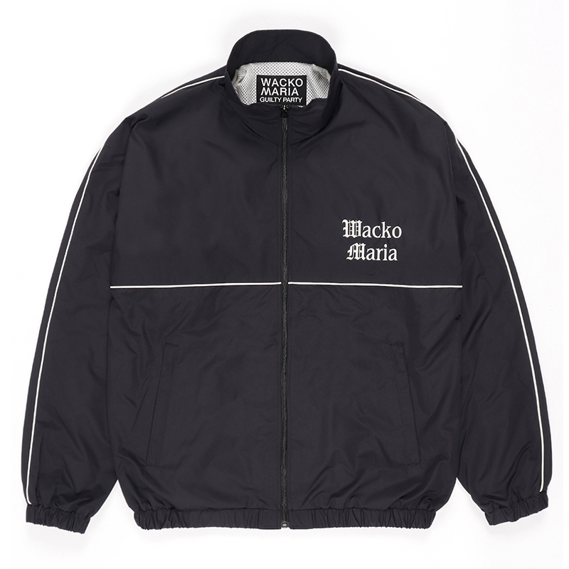 WACKO MARIA/TRACK JACKET（BLACK）［トラックJKT-23春夏］ - JONAS