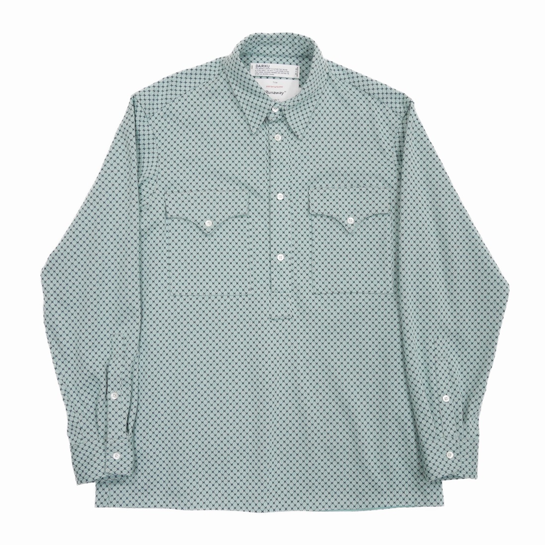DAIRIKU/Jersey Knit Pullover Shirt（Youth Blue） 【40%OFF ...