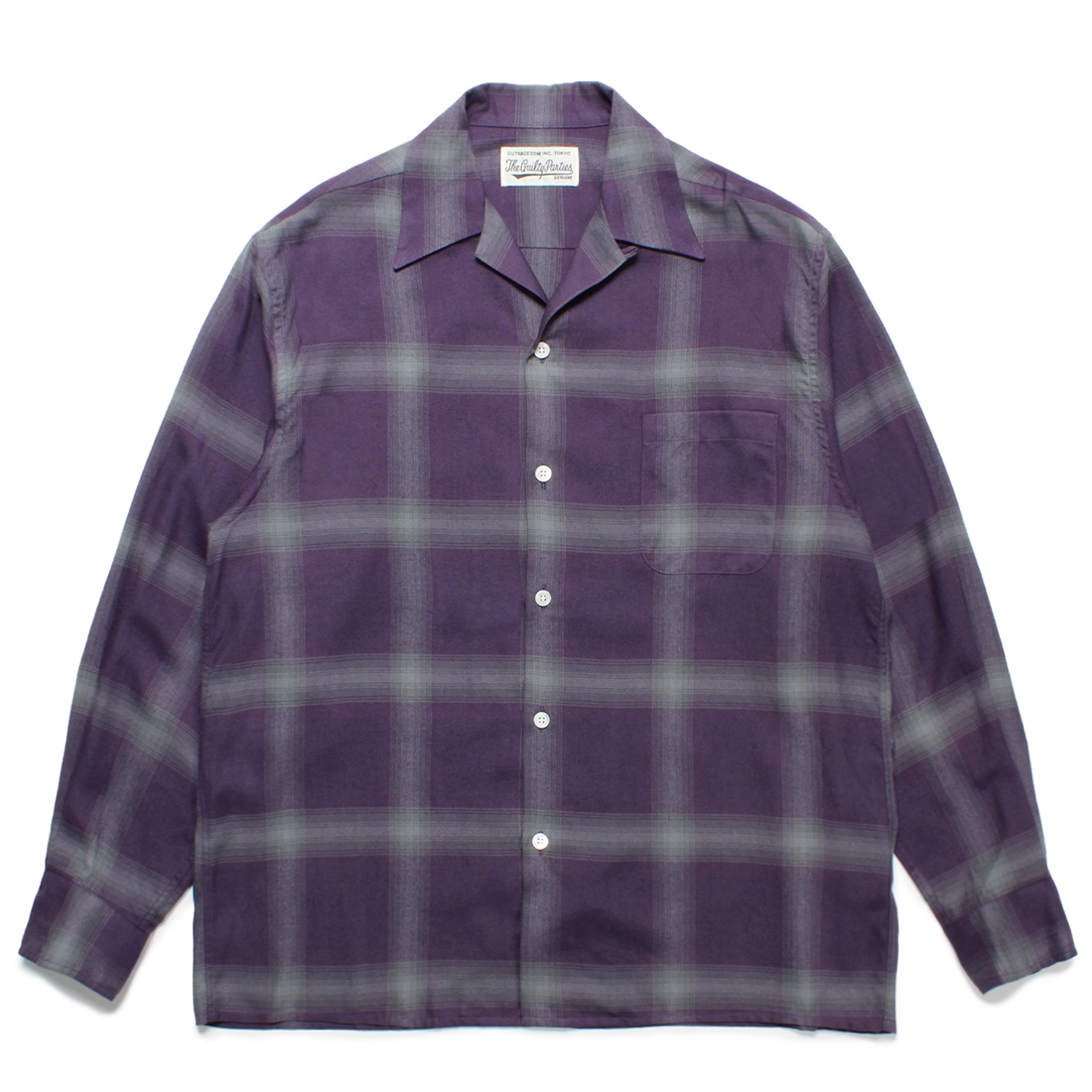 23aw OMBRE CHECK OPEN COLLAR SHIRT L/Sでは37000で大丈夫です