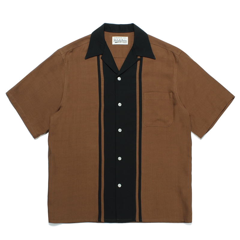 TWO TONE 50'S OPEN COLLAR SHIRT 23SSCOOTIE