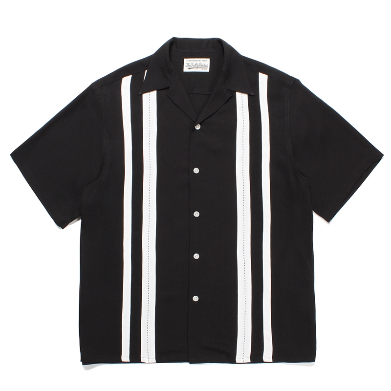 TWO TONE 50'S OPEN COLLAR SHIRT-eastgate.mk