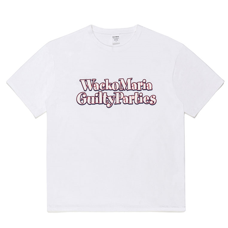 超特価在庫WACKO MARIA 23ss tシャツ ホワイト 舐達麻 バダサイ トップス