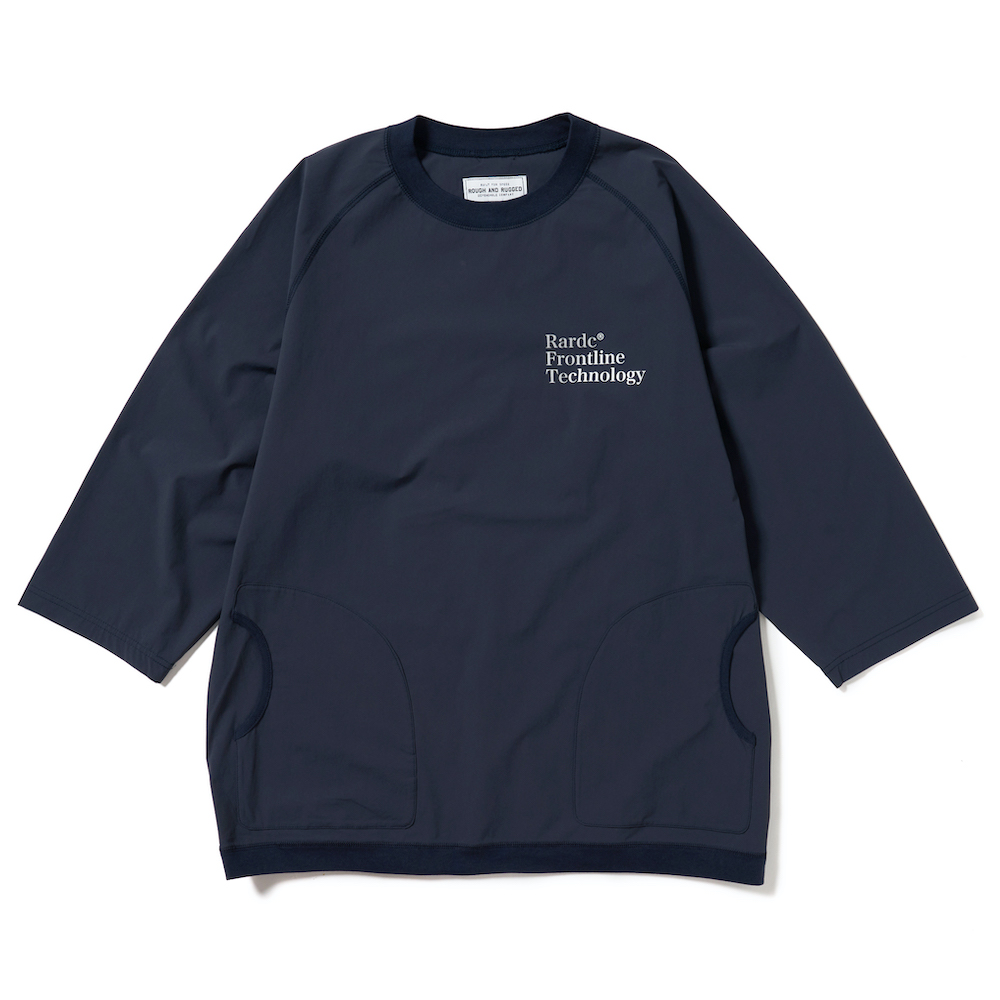 画像: ROUGH AND RUGGED/PEAKS QS（NAVY）［ピークスクォータースリーブ-23春夏］