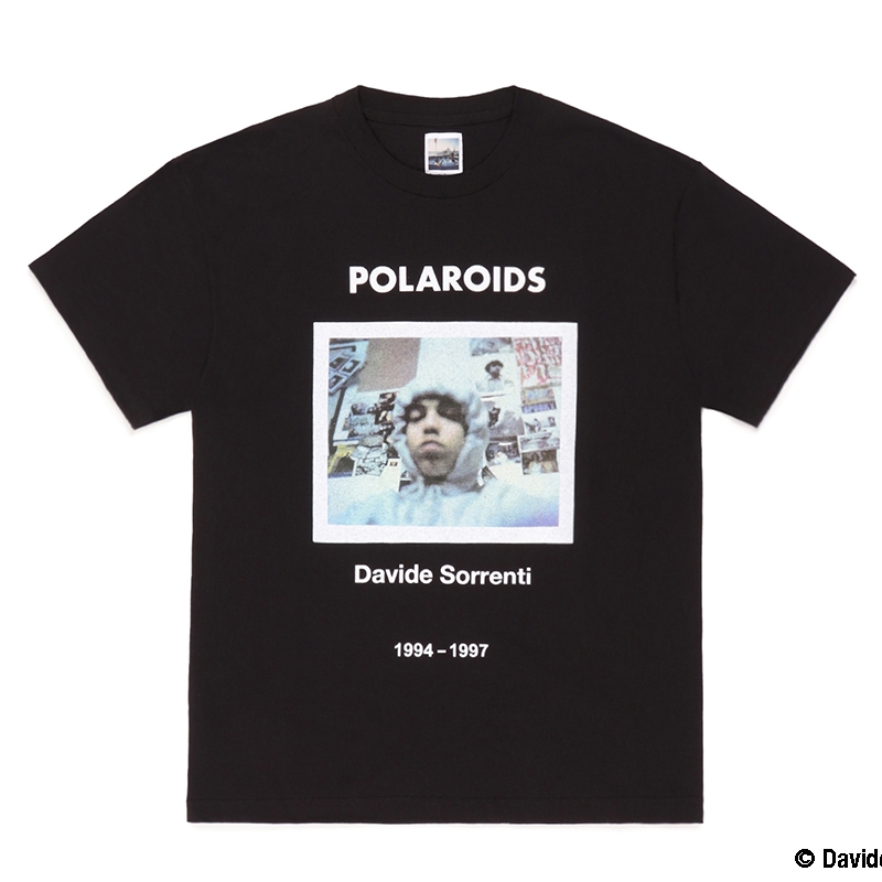 画像: WACKO MARIA/DAVIDE SORRENTI / T-SHIRT（BLACK）［プリントT-23春夏］