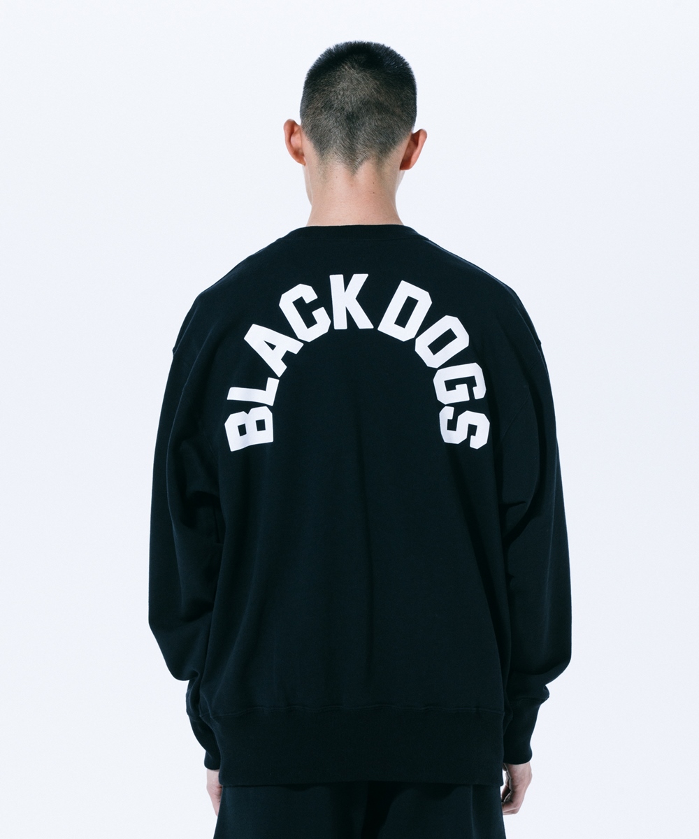 画像: ROTTWEILER/RW SWEATER（BLACK）［クルーネックスウェット-23秋冬］