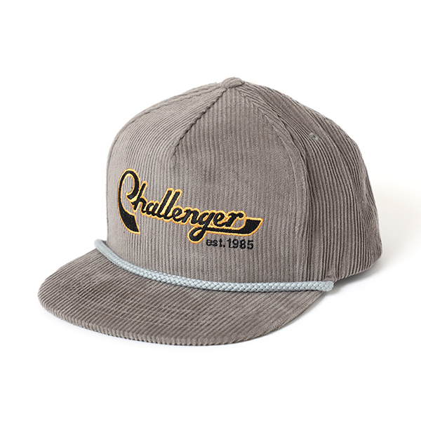 CHALLENGER/VERSITY CORDUROY CAP（GRAY）［コーデュロイキャップ-23 