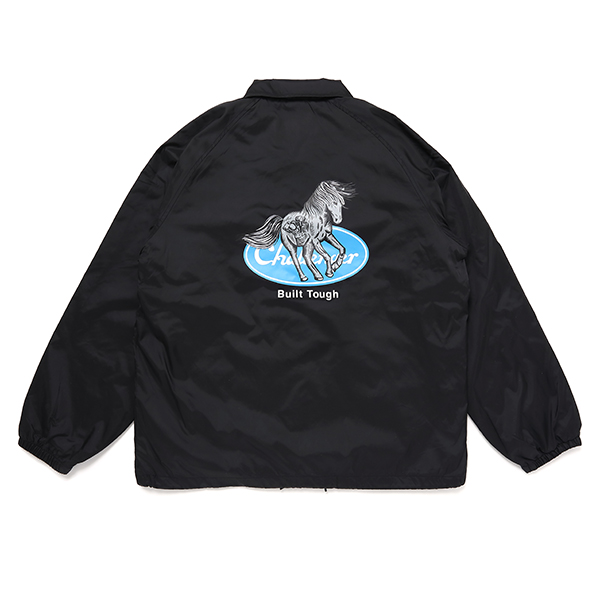 画像: CHALLENGER/IRON HORSE COACH JACKET（BLACK）［アイアンホースコーチJKT-23秋冬］