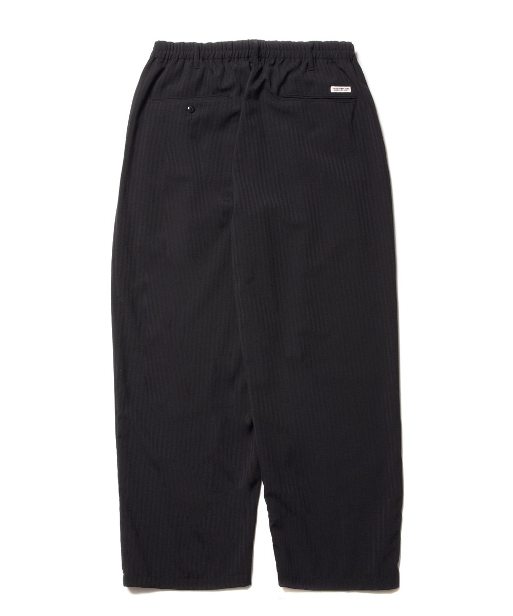 画像: COOTIE PRODUCTIONS/T/W Sucker 2 Tuck Easy Pants（Black）［T/Wサッカーツータックイージーパンツ-23春夏］