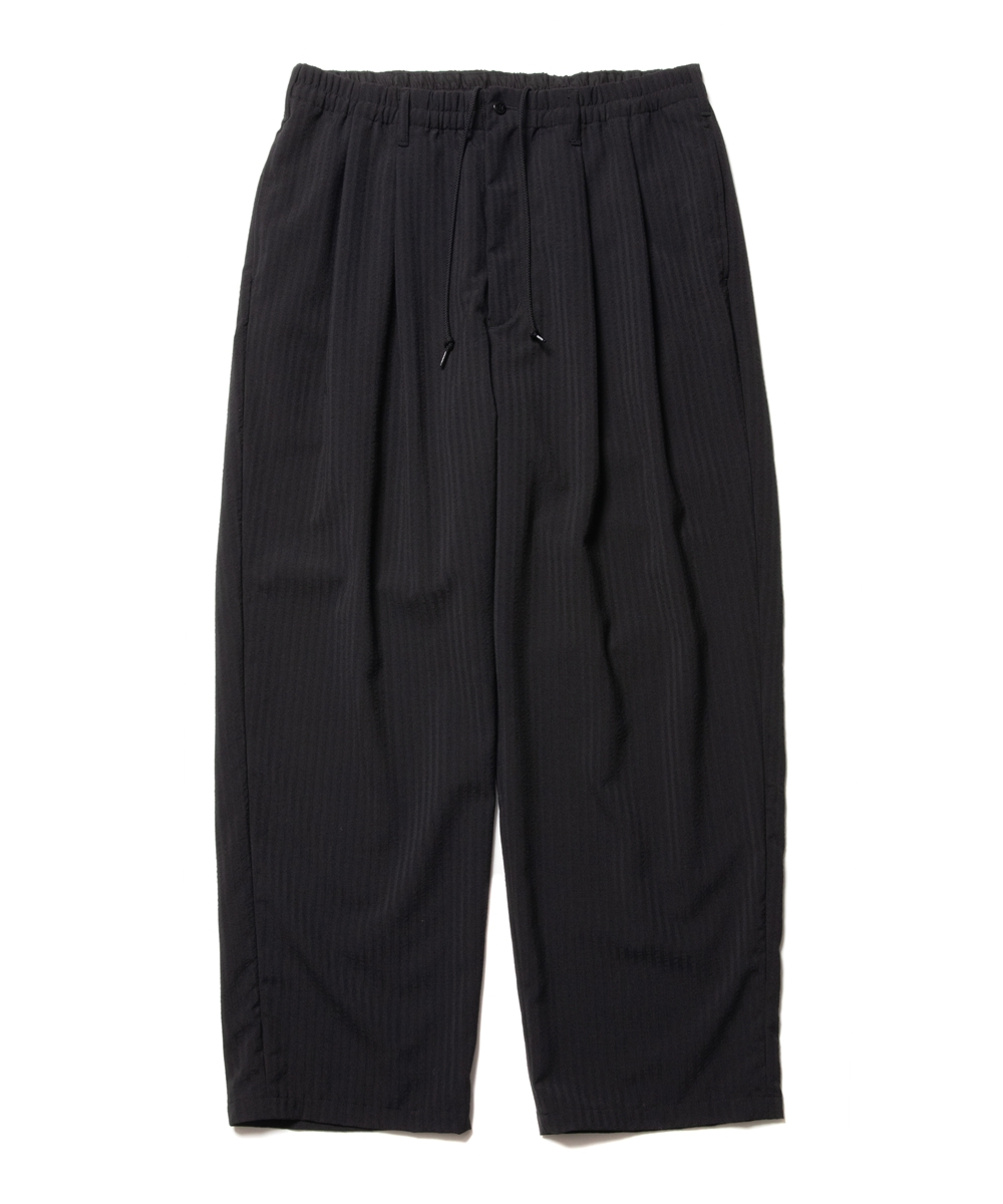 画像: COOTIE PRODUCTIONS/T/W Sucker 2 Tuck Easy Pants（Black）［T/Wサッカーツータックイージーパンツ-23春夏］