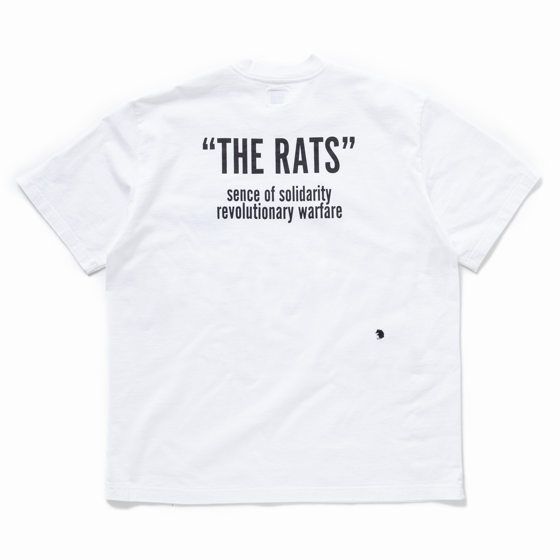 画像: RATS/MAD GARMENT TEE（WHITE）［プリントT-23春夏］