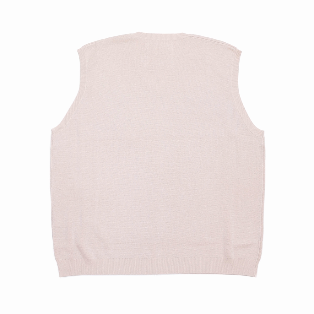 DAIRIKU/Lame Knit Vest（Pink） 【30%OFF】［ラメニットベスト-23秋冬 
