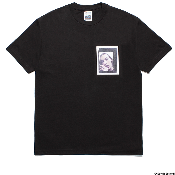 画像: WACKO MARIA/DAVIDE SORRENTI / T-SHIRT（BLACK）［プリントT-23秋冬］