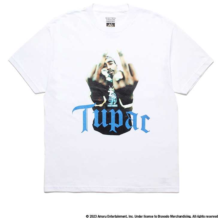 画像: WACKO MARIA/2PAC / T-SHIRT（WHITE）［プリントT-23秋冬］