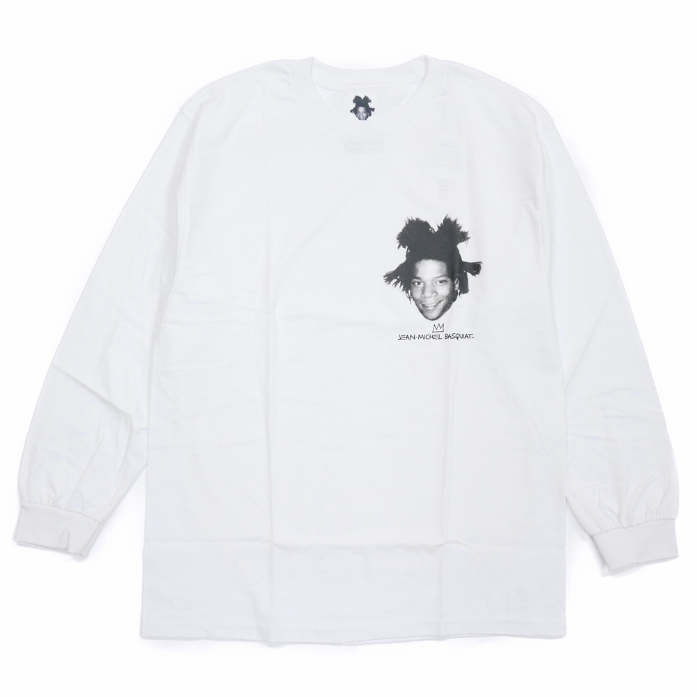 画像: WACKO MARIA/JEAN-MICHEL BASQUIA / LONG SLEEVE T-SHIRT（WHITE）［プリント長袖T-23秋冬］