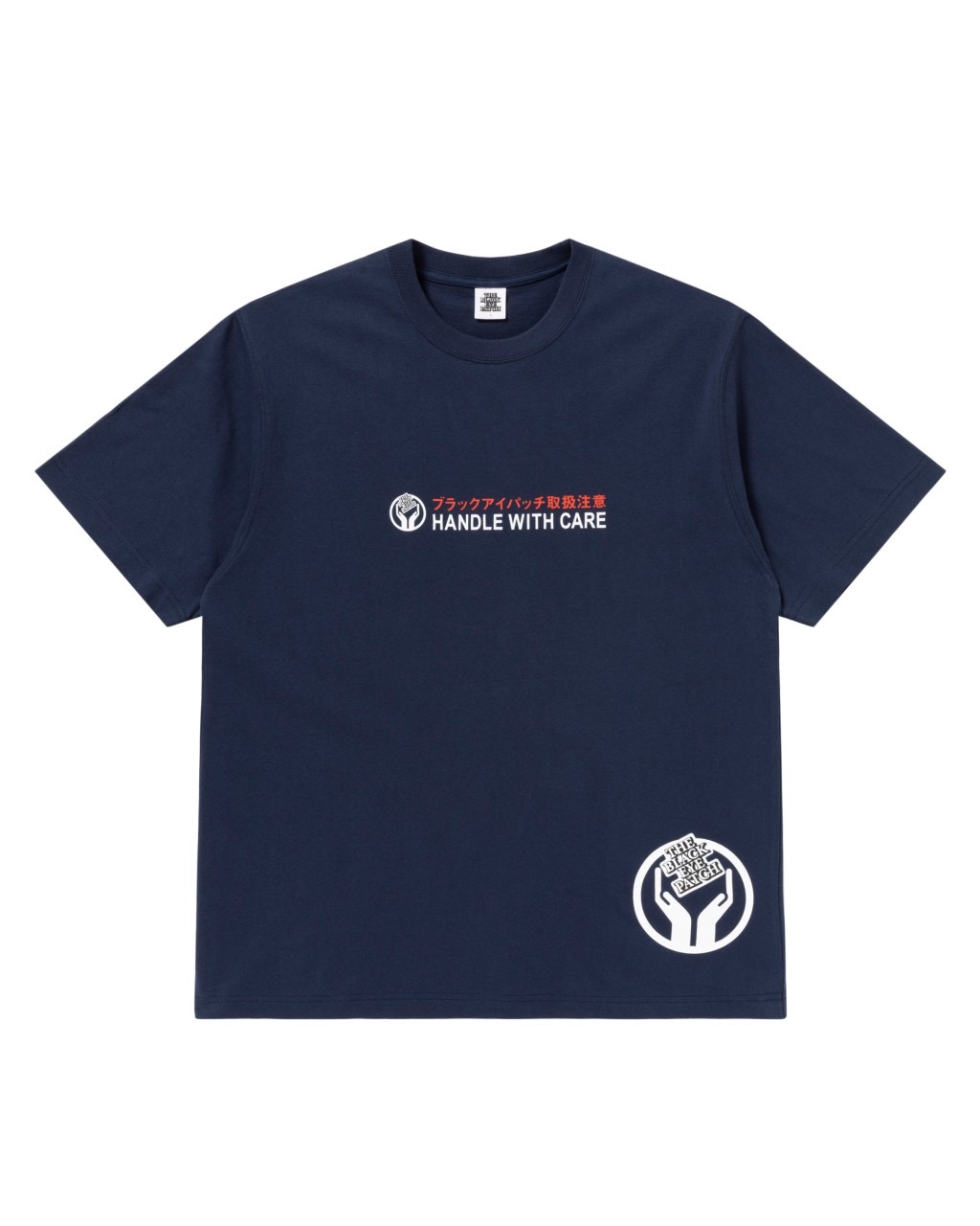 BlackEyePatch/ORIGINAL HWC LOGO TEE（NAVY） - JONAS