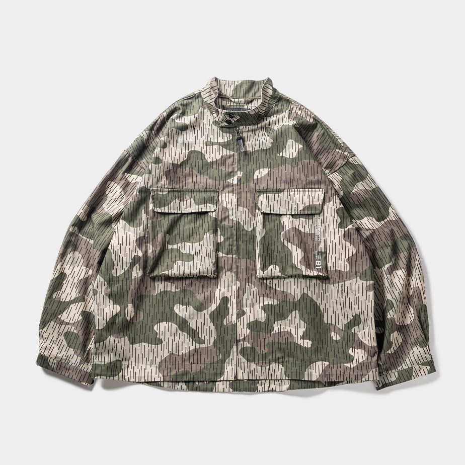 画像: TIGHTBOOTH/RAIN CAMO BDU SWING TOP（Camo）［レインカモスウィングトップ-23秋冬］