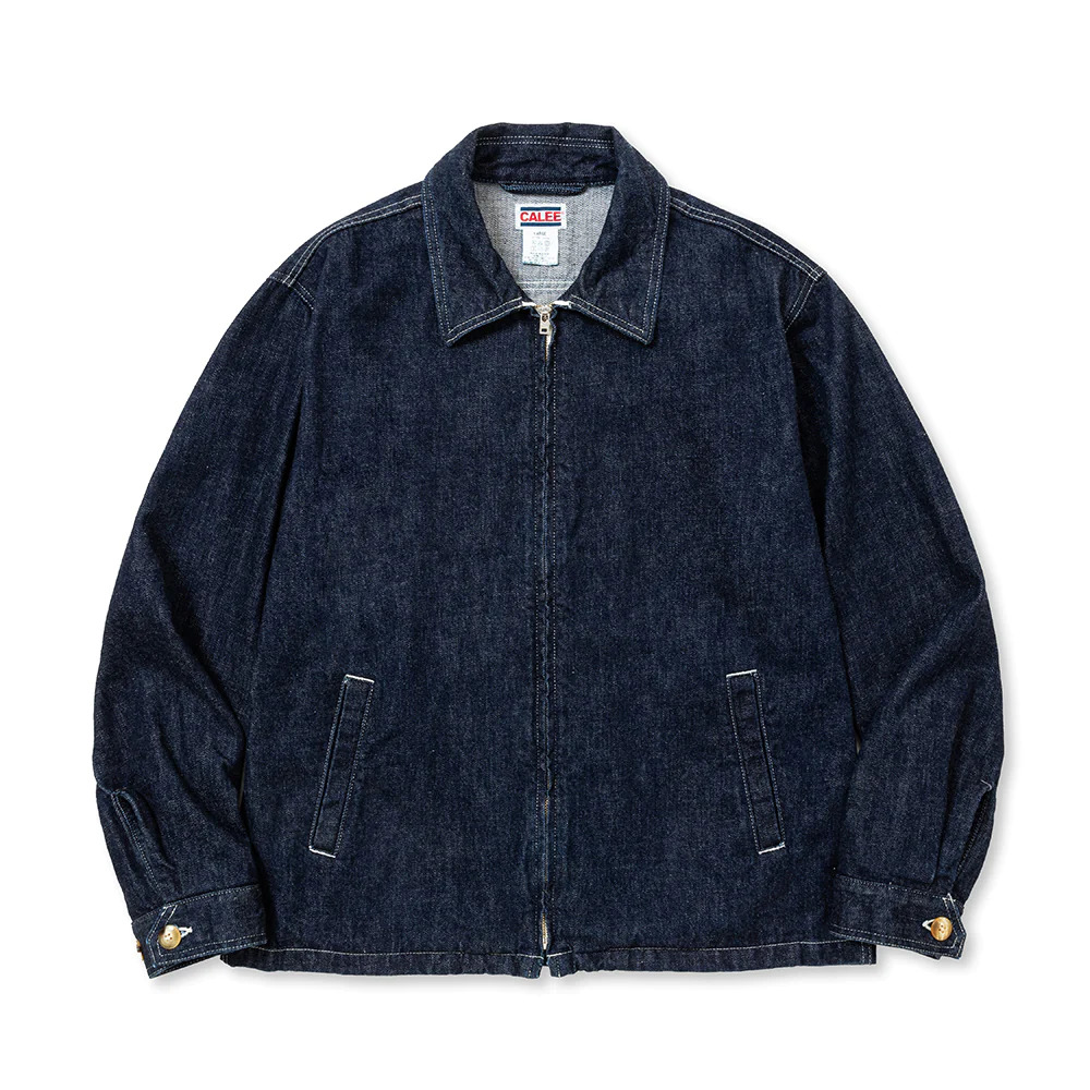 画像: CALEE/VINTAGE REPRODUCT DENIM SWINGTOP＜OW＞（INDIGO BLUE）［デニムスウィングトップ-23秋冬］