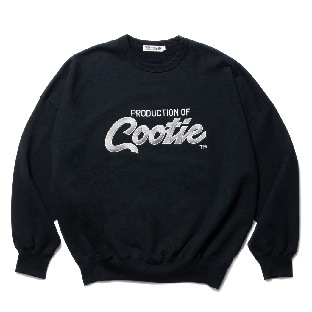 COOTIE PRODUCTIONS/Embroidery Sweat Crew（PRODUCTION OF COOTIE ...