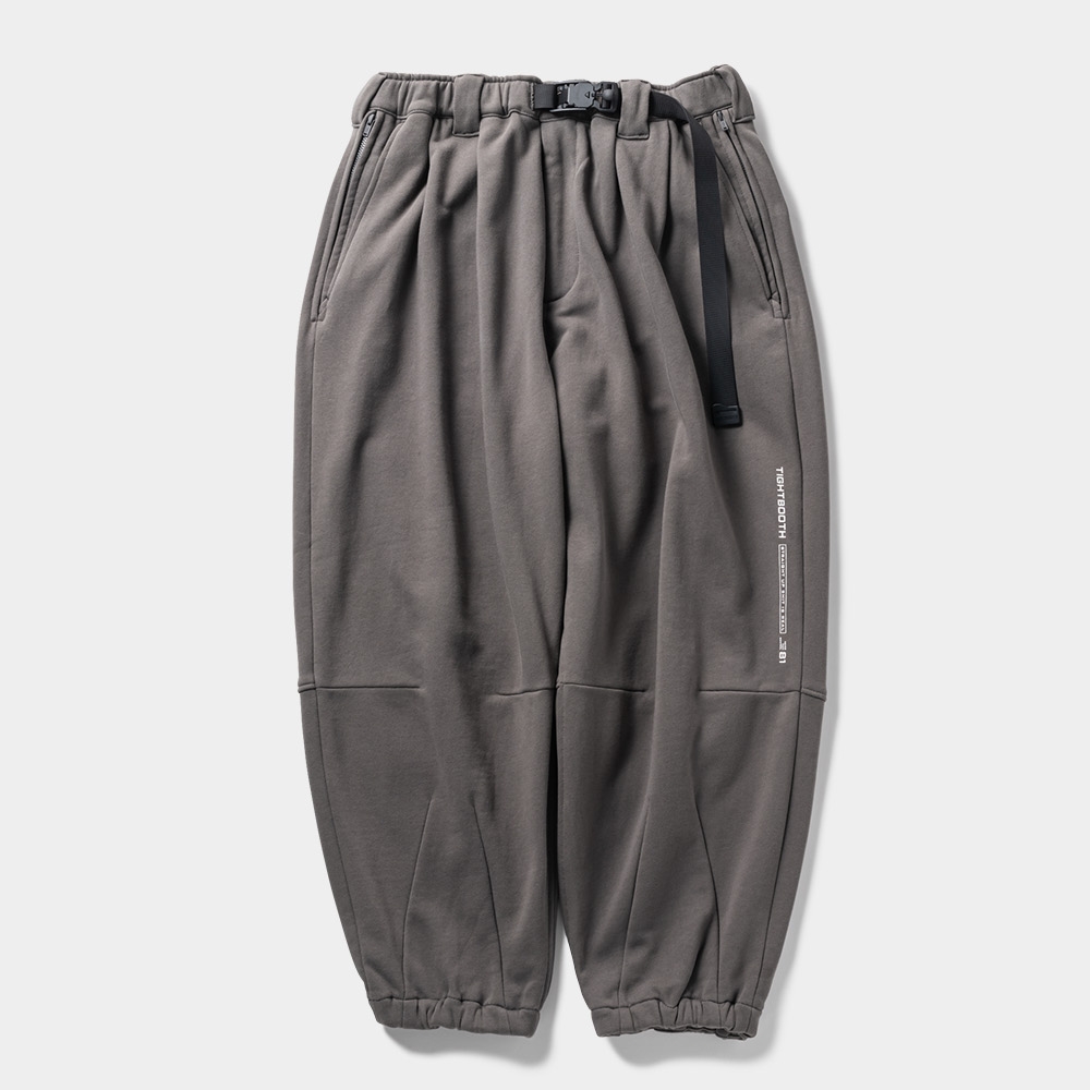 画像: TIGHTBOOTH/PYRAMID SWEAT BALLOON PANTS（Charcoal）［スウェットバルーンパンツ-23秋冬］