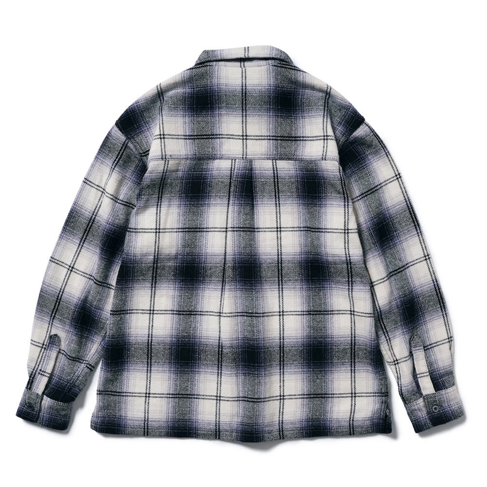 画像: ROUGH AND RUGGED/WALKEN-01（NAVY CHECK） 【30%OFF】［チェックシャツ-23秋冬］