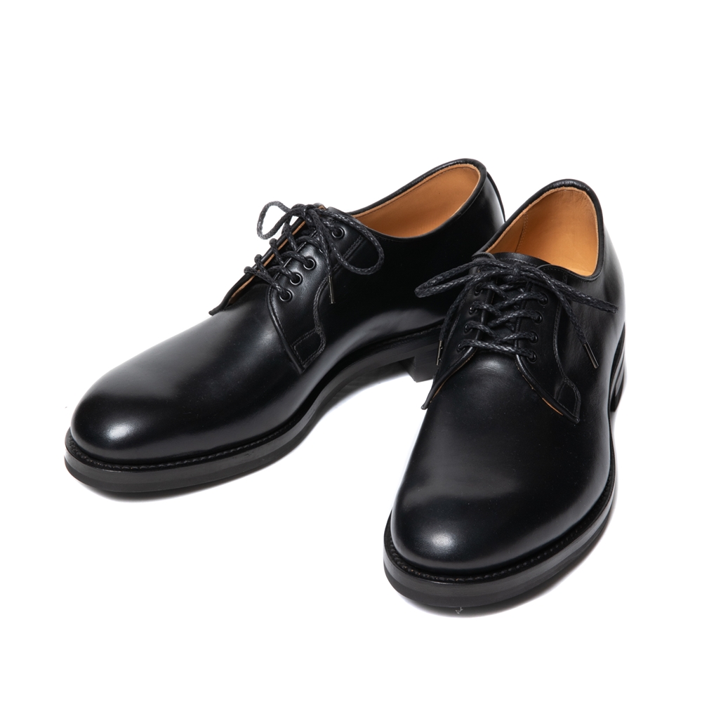 COOTIE PRODUCTIONS/Raza Plain Toe Shoes（Black）［プレーントゥ