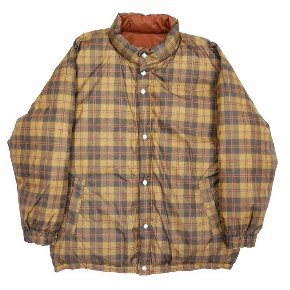 画像: DAIRIKU/Check Nylon Reversible Down Jacket（Brown） 【40%OFF】［リバーシブルダウンJKT-23秋冬］