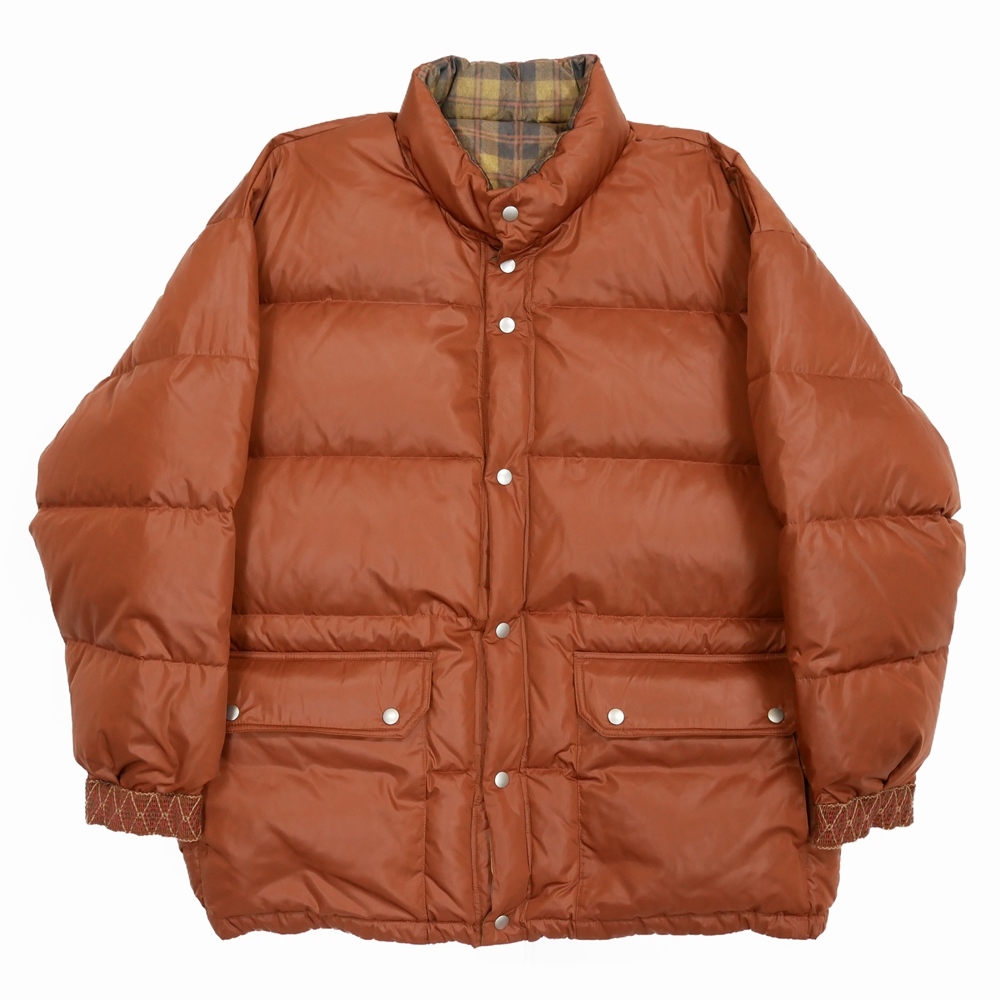 画像: DAIRIKU/Check Nylon Reversible Down Jacket（Brown） 【40%OFF】［リバーシブルダウンJKT-23秋冬］