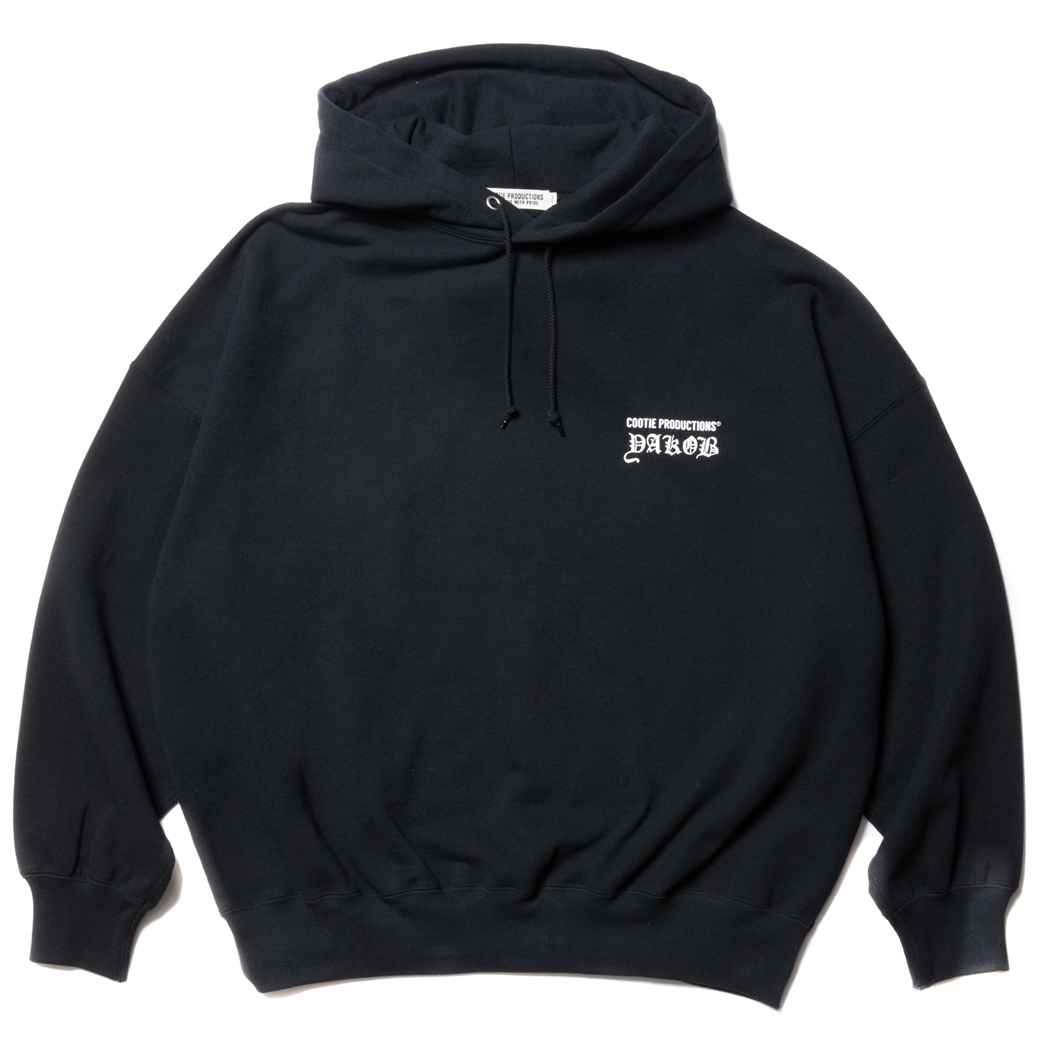 COOTIE PRODUCTIONS/Open End Yarn Sweat Hoodie（MARY）（Black