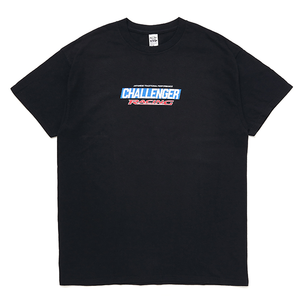 CHALLENGER/CMC RACING LOGO TEE（BLACK）［レーシングロゴT-23秋冬］ - JONAS