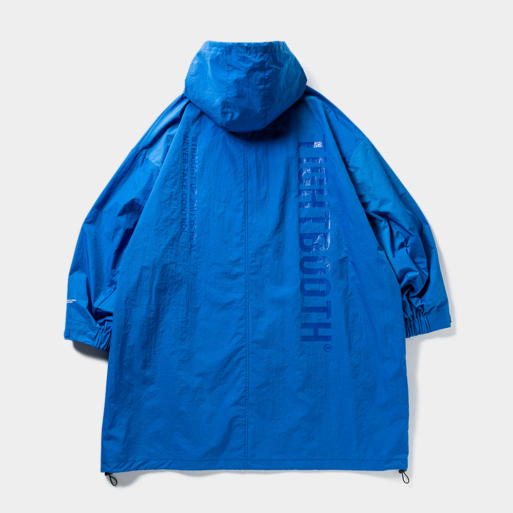 画像: TIGHTBOOTH/HOODED BIG COAT（Blue）［フーデッドビッグコート-23秋冬］