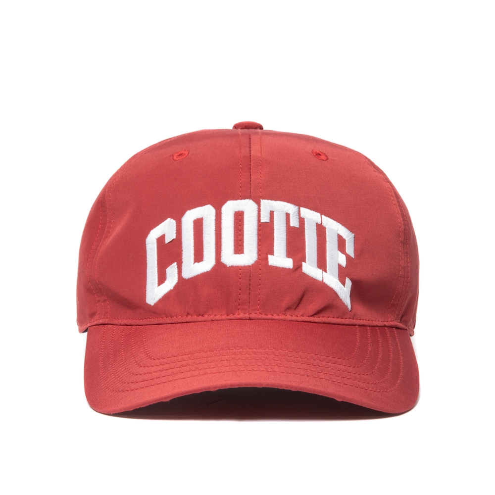 COOTIE PRODUCTIONS/60/40 Cloth 6 Panel Cap（Red）［6パネルキャップ 