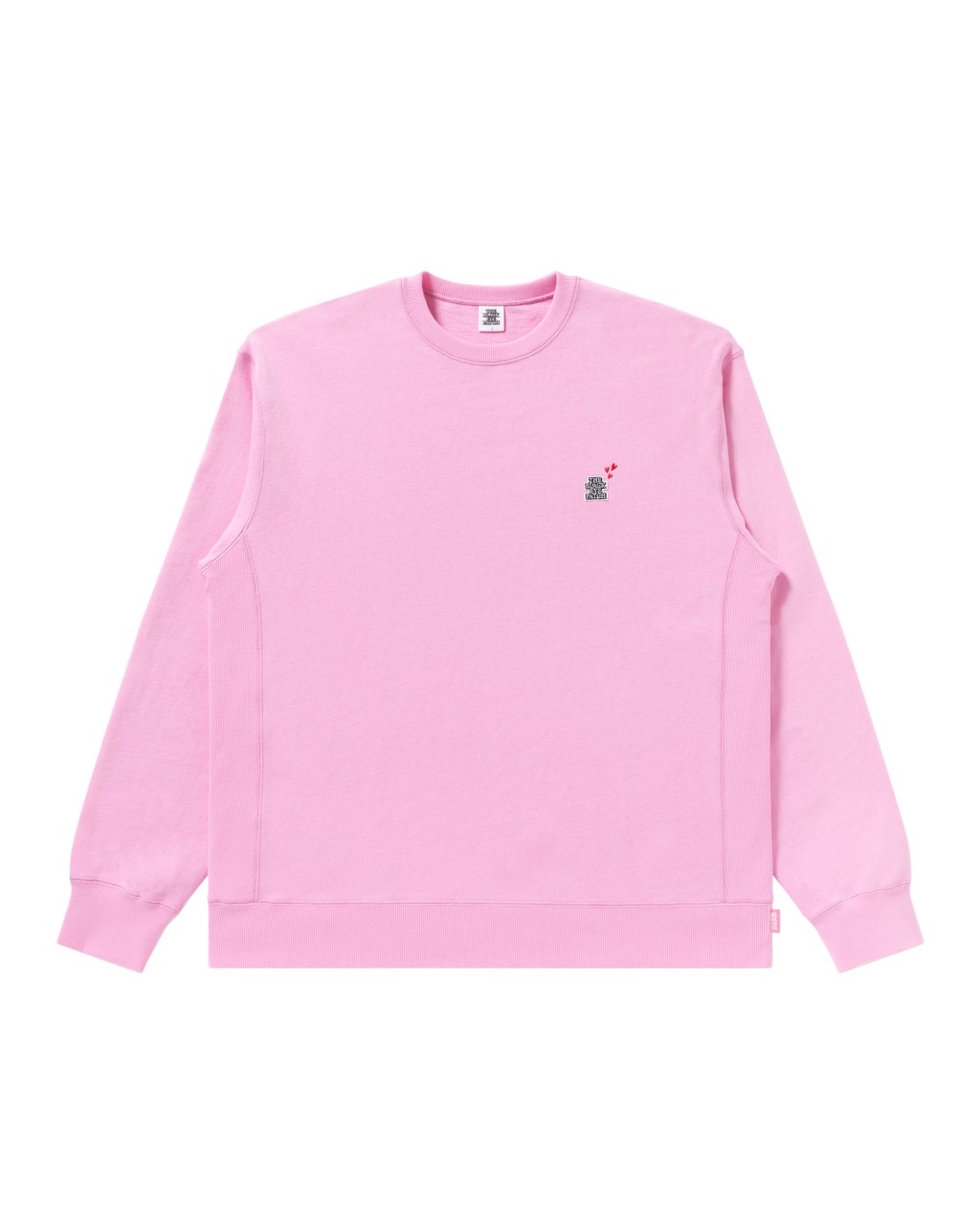 画像: BlackEyePatch/SMALL OG LABEL DECO CREW SWEAT（PINK）