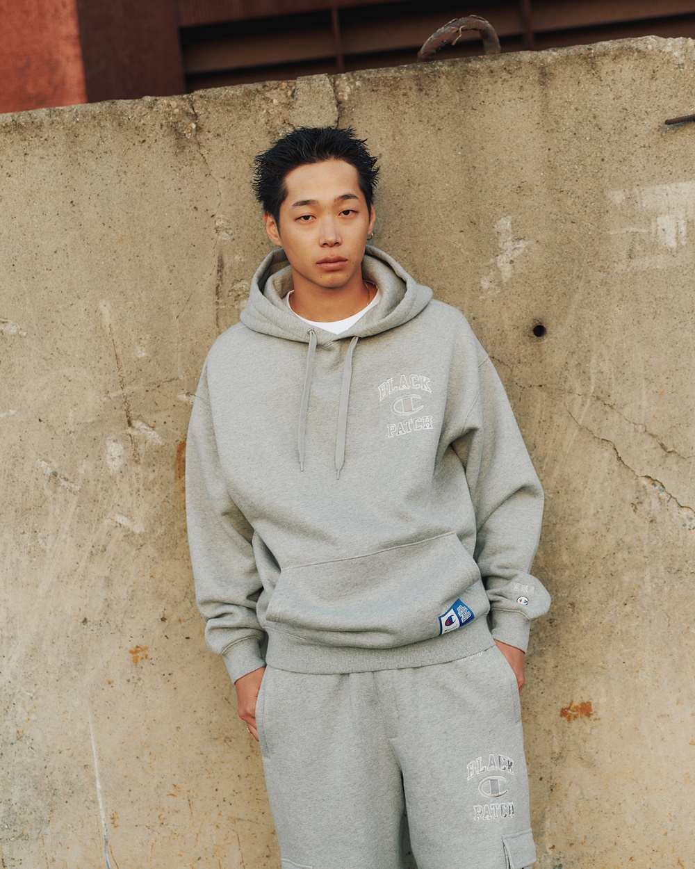 画像: BlackEyePatch/HOODED SWEATSHIRT（OXFORD GRAY）